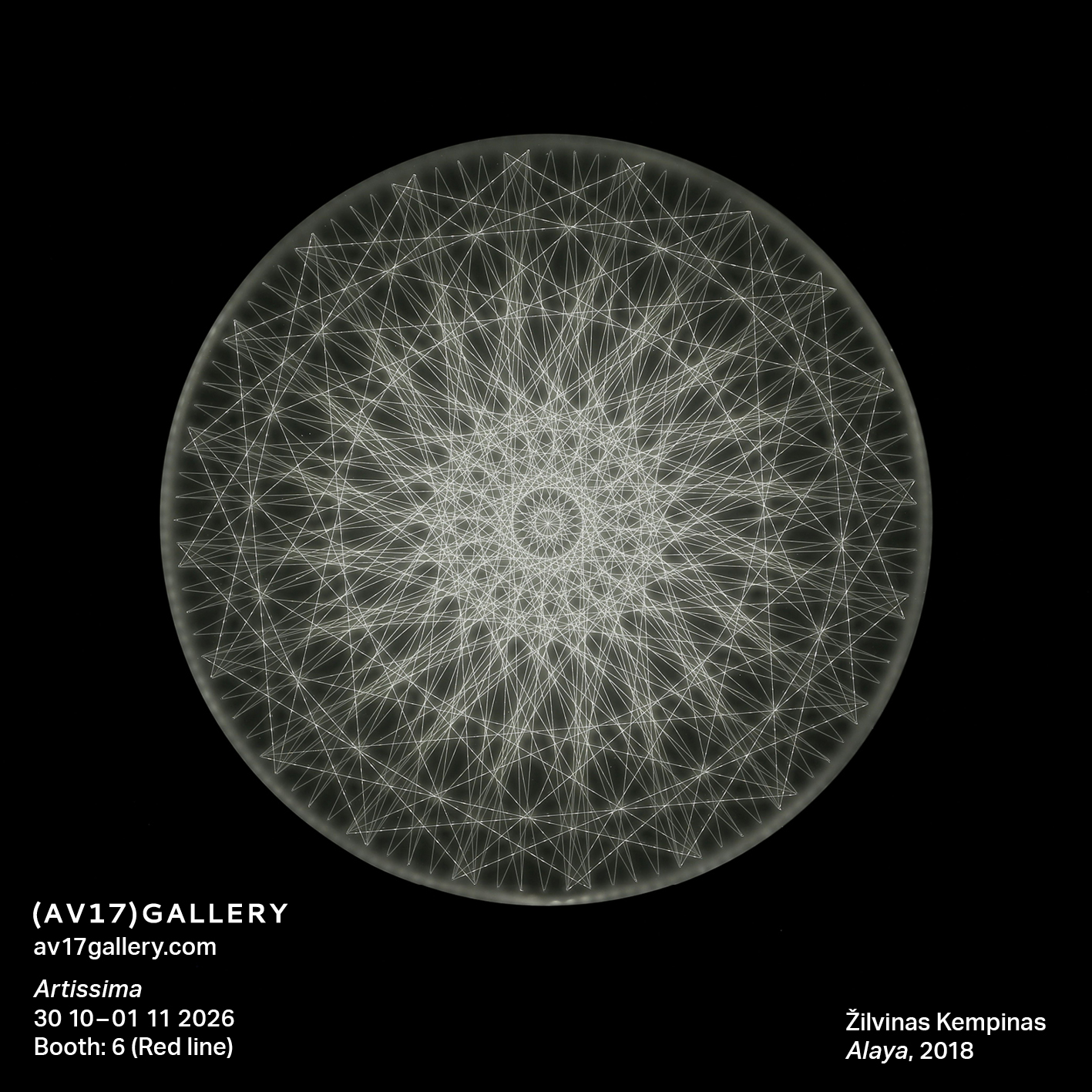 Žilvinas Kempinas at Artissima 2026 | AV17 Gallery